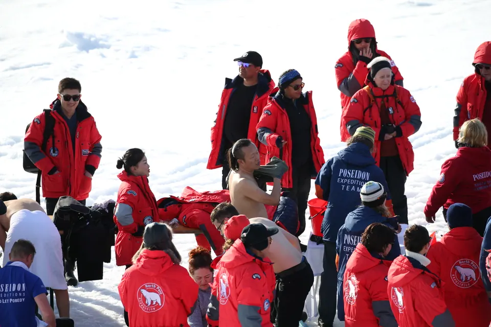 North Pole Polar Plunge, Jul 2016