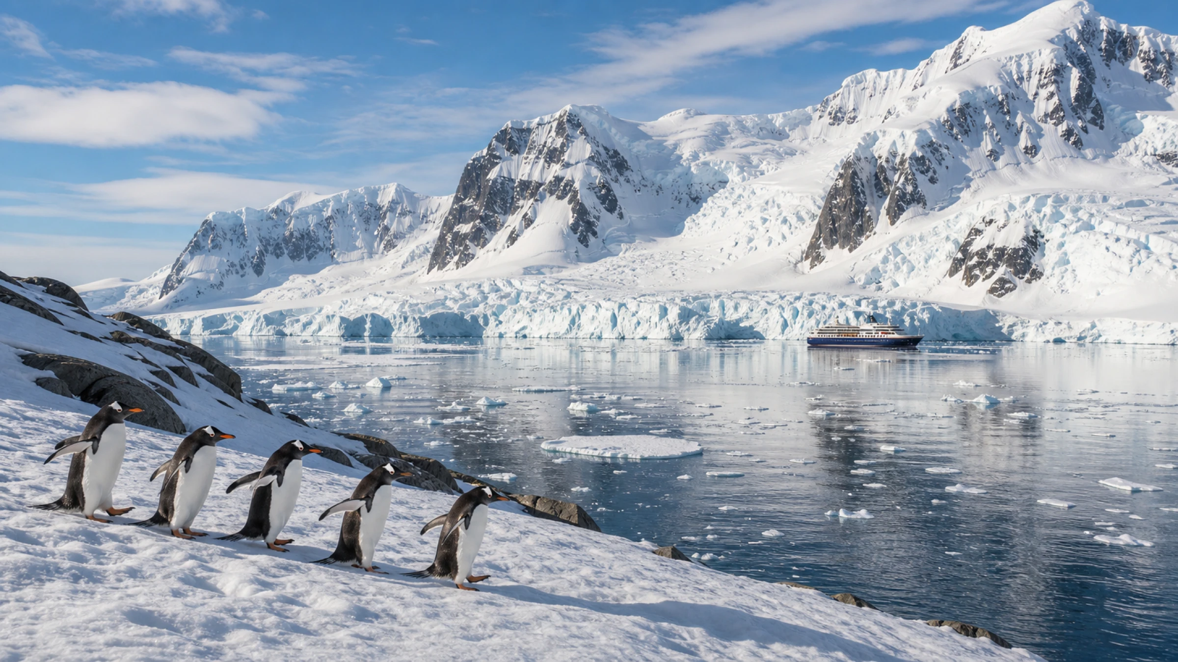Antarctica Fly-Sail · Two Gateway Cities, 18 Days