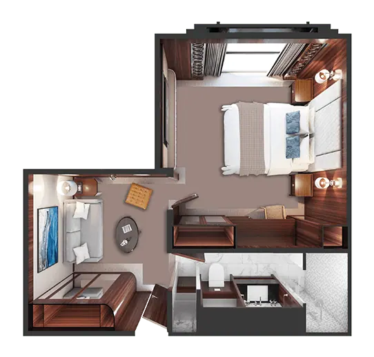 Suite category deck plan