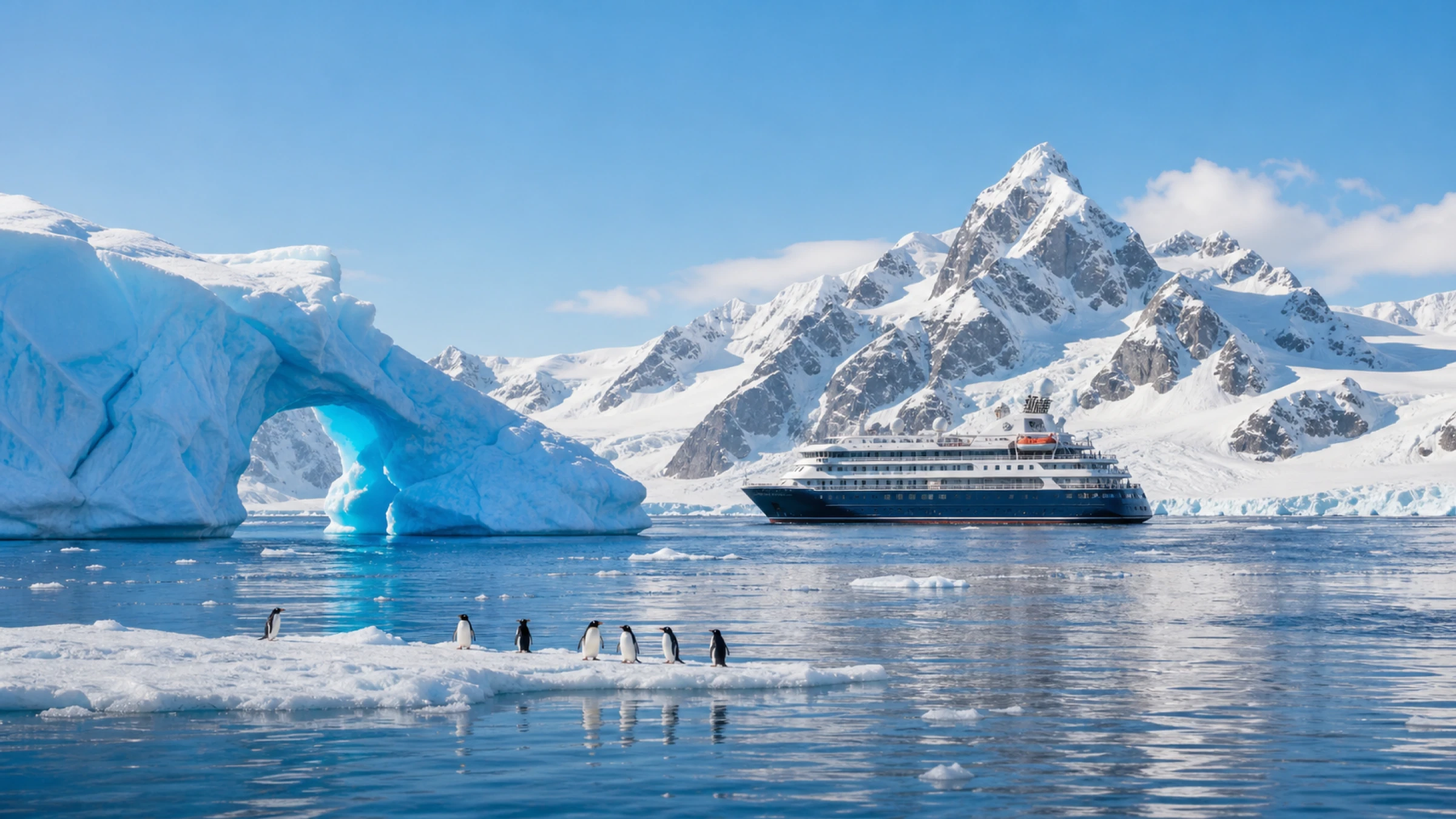 Antarctica Fly-Sail · Lunar New Year Departure, 17 Days