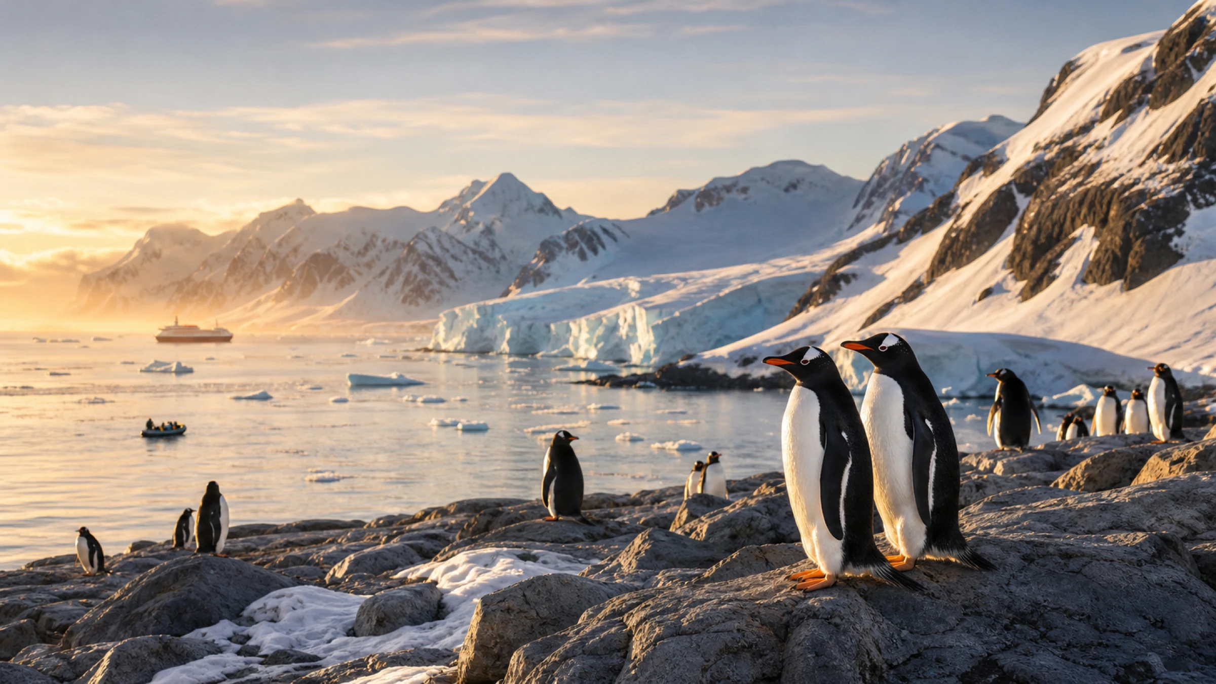 Antarctica Fly-Sail 2027 · Two Gateway Cities + Seven Countries in South America