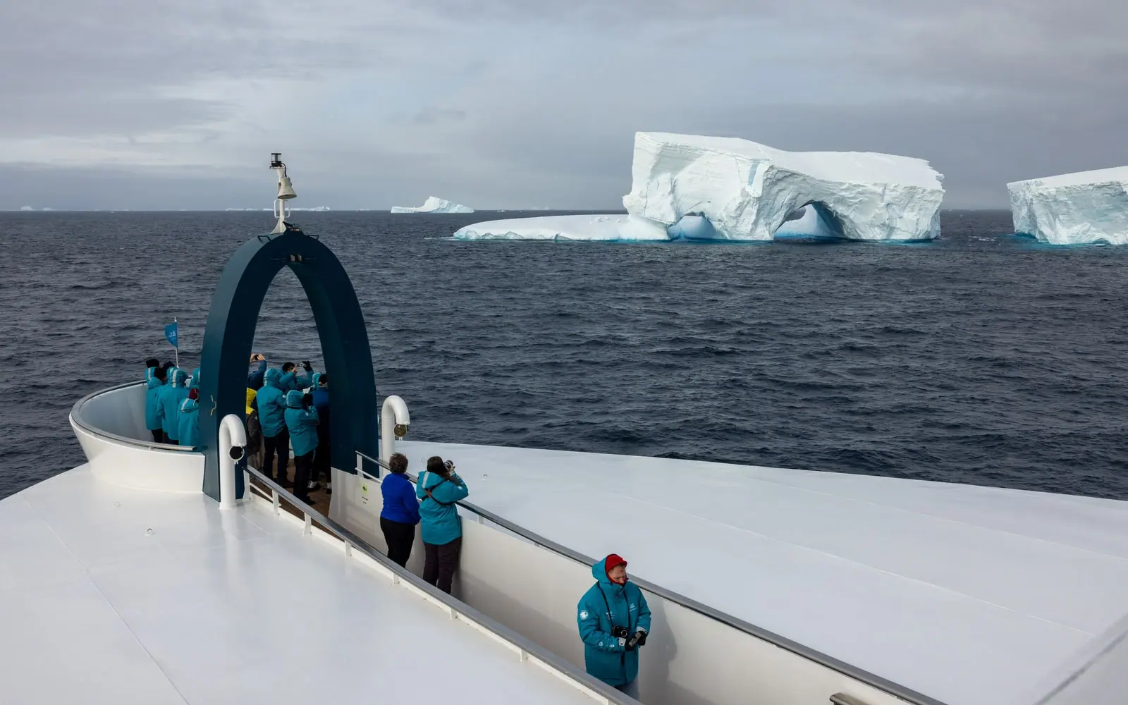 Le Commandant Charcot Weddell Sea Emperor Penguin Expedition Weddell Sea, Sea Ice and Icebergs