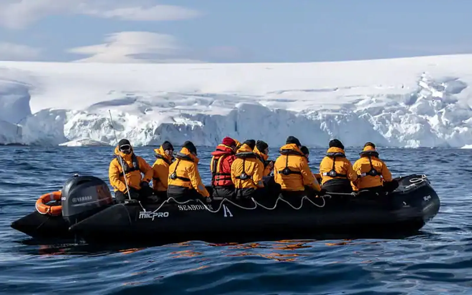 World Voyager Antarctica Fly-Cruise: Cruise South, Fly North Icebergs, Glaciers and Polar Scenery