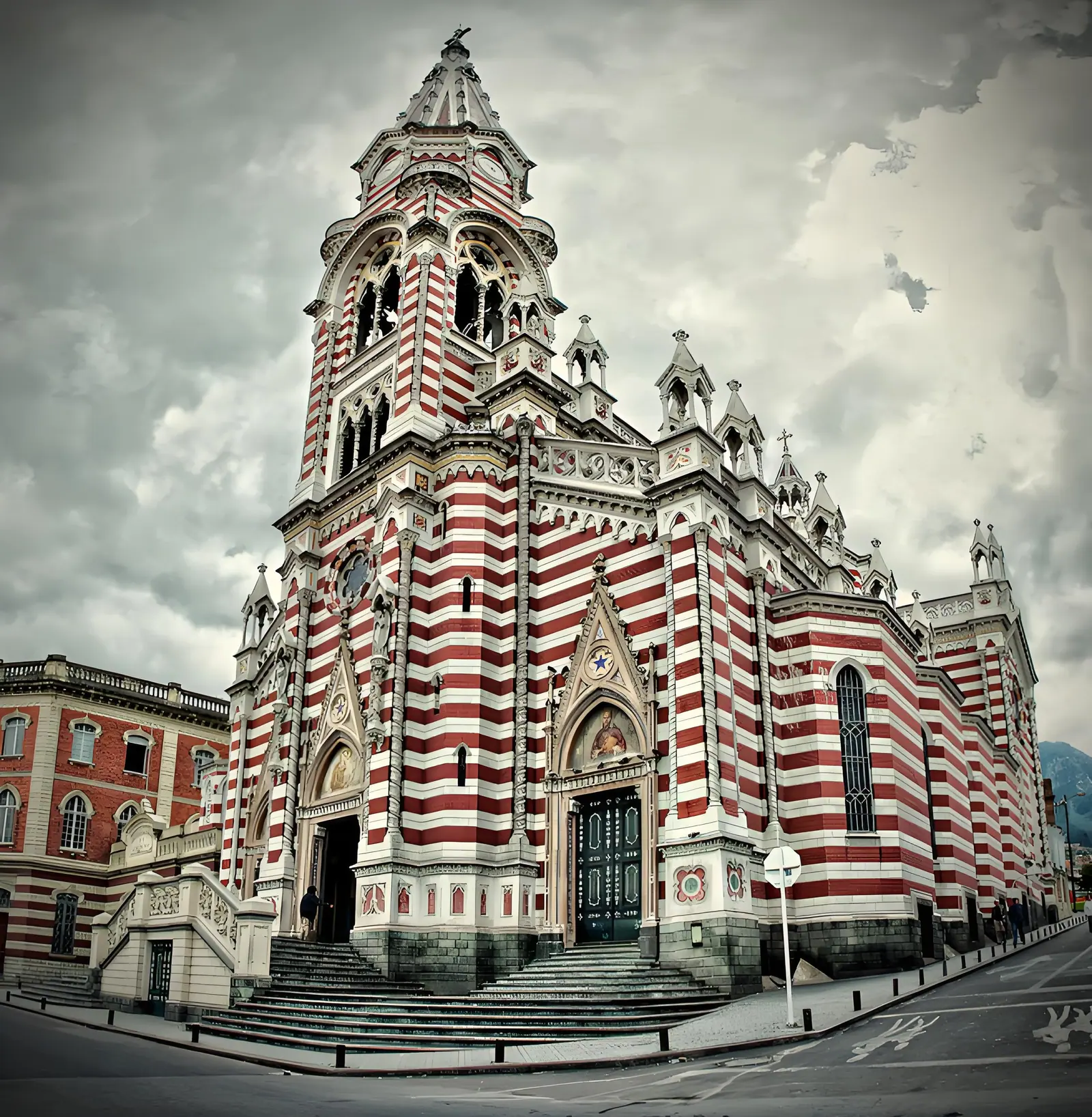 Historic architecture in Bogota