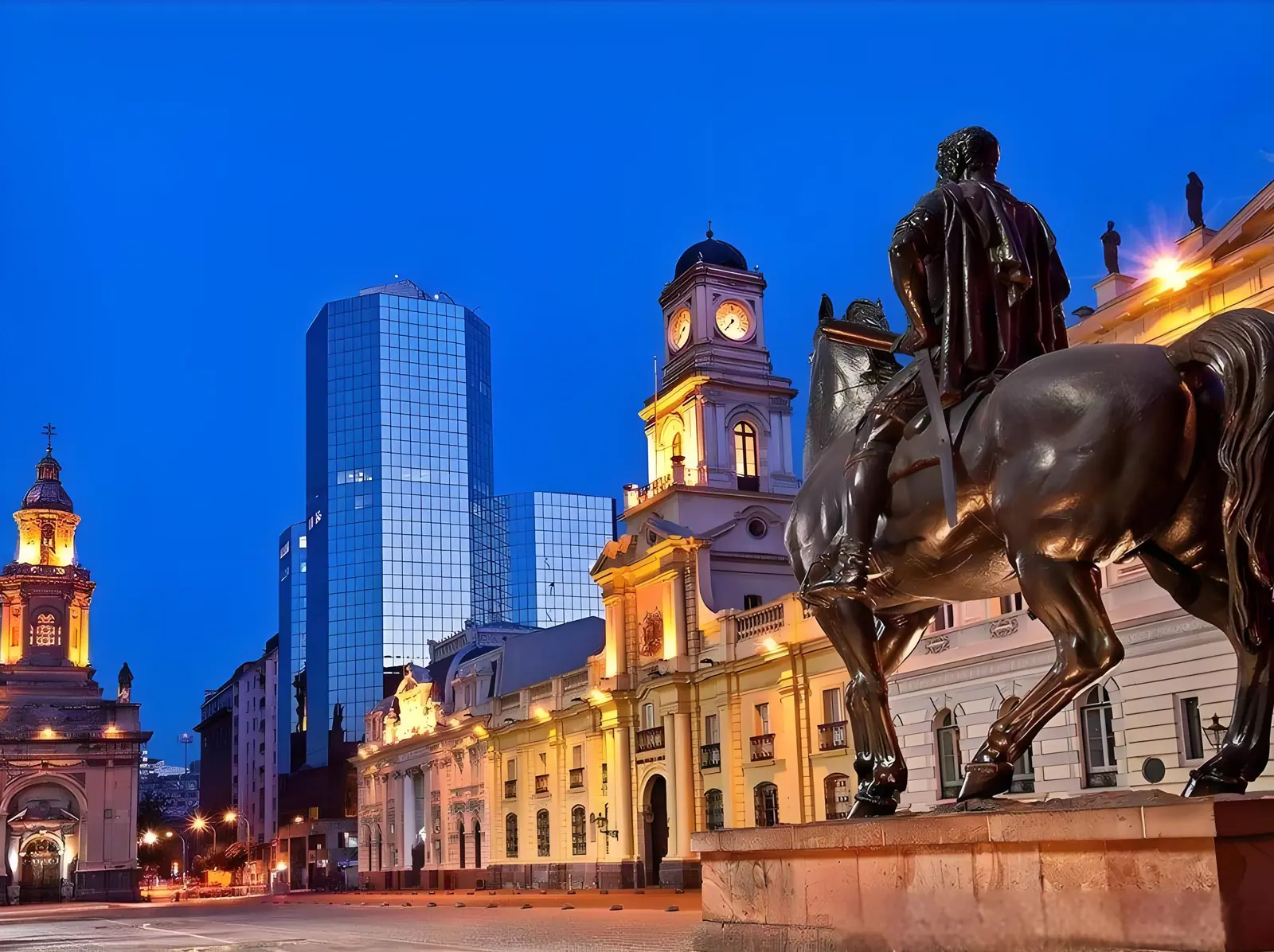 Santiago city architecture